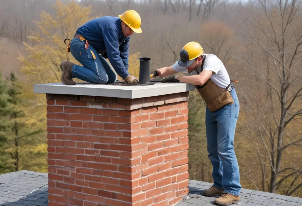 CHIMNEY CAP REPAIR