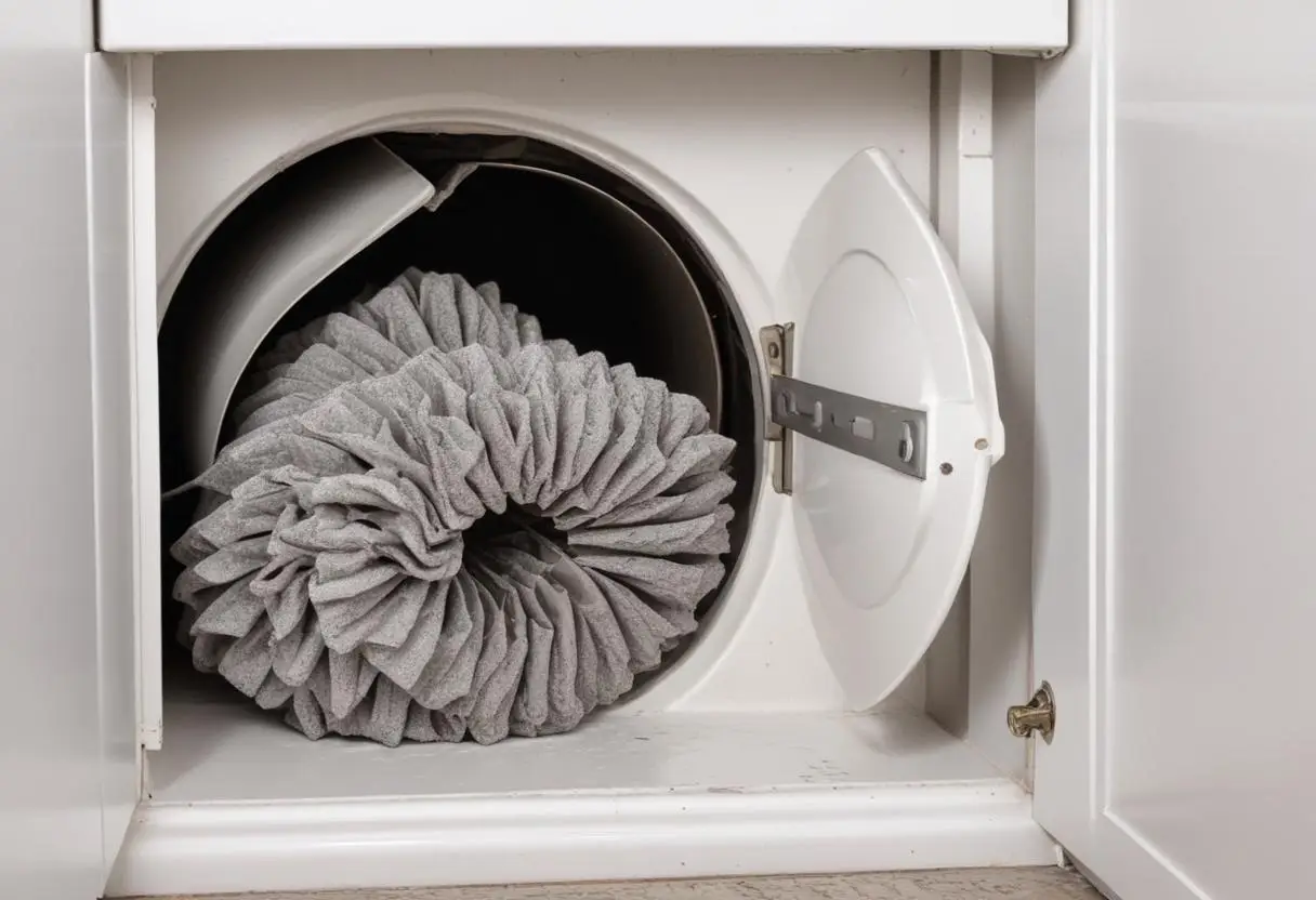 Dryer Vent Clog 